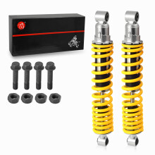 Schokbrekers vooraan Geel Veer & Boutborgmoer Compatibel met Yamaha Banshee 350 YFZ350 1987-2006