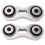 TRQ Rear Sway Bar Stabilizer Link Set Compatible with 2012-2017 Tesla S 1