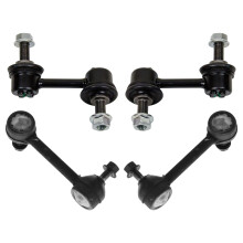 TRQ Stabilisator-Verbindungsset fr vordere und hintere Stabilisatoren, kompatibel mit Acura TL 20042006 und Honda Accord 20032007