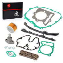 Cam Distributieketting & Gidsen & Spanner & Pakking 1996-2014 Voor HONDA 400EX 400X TRX400EX TRX400X XR400 R 14620-KCY-670 14511-KCY-670