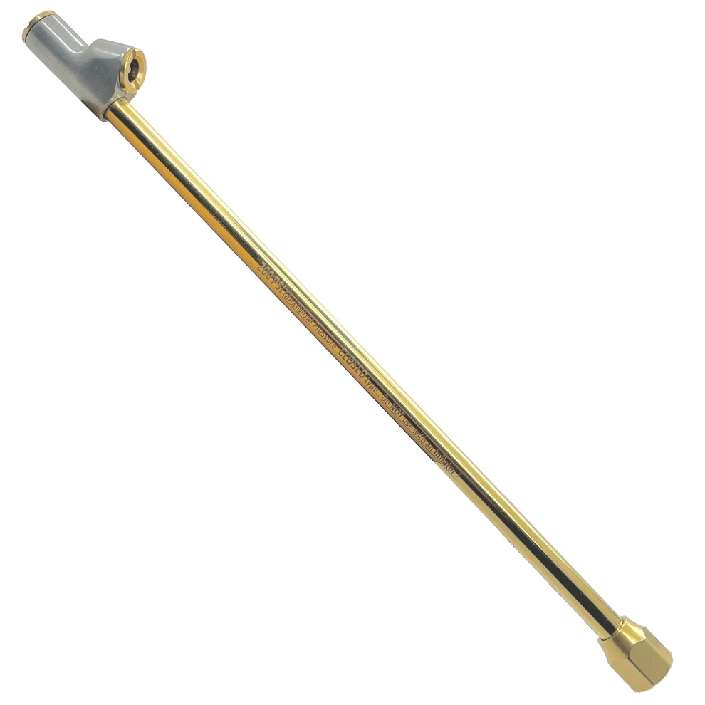 Semi Truck Air Chuck For Tires. Extended Reach Dual Head 1/4 Inch Fnpt 200 Psi. This Tire Air Chuck Fits Rv Dually Trucks And Cars. Closed Chucks 850044058129