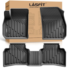 LASFIT Fumatten fr Cadillac XT4 20192025, Allwetter-TPE, passgenaue Kfz-Fumatten fr Autos, 1. und 2. Reihe, Auto-Fumatten, komplettes Set f