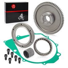 Kit de Embrague+Rodamiento Unidireccional+Engranaje para YAMAHA 1987-2014 Raptor Warrior Big Bear 350