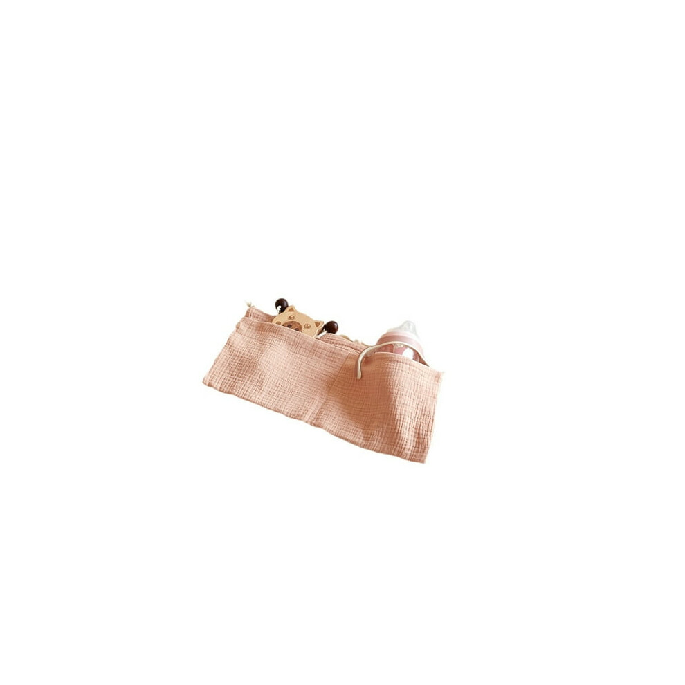 Hanging Diaper Caddy (Pink), Baby Crib Organizer, Baby Crib Organizer, Baby Crib Storage Bag
