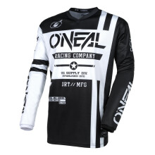 Maglia O'NEAL Element V.24 da uomo Warhawk Nero/Bianco S