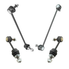 Conjunto de elos do estabilizador de barra estabilizadora dianteira e traseira TRQ compatvel com 2004-2007 BMW 525i 2008-2010 528i 530i 2008 535