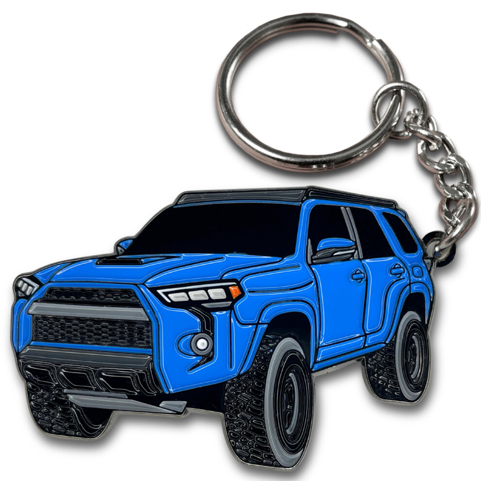 Four Wheel Beast 4Runner Accessories Keychain 4 Runner Key Chain Key Fob Cover 3Rd 4Th 5Th Gen Mods Car Accessories Trd 4 Runner Blue 650311353373
