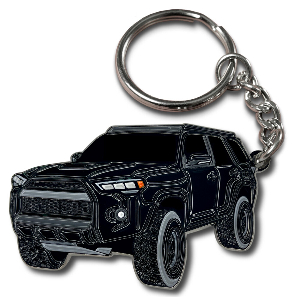 Four Wheel Beast 4Runner Accessories Keychain 4 Runner Key Chain Key Fob Cover 3Rd 4Th 5Th Gen Mods Car Accessories Trd 4 Runner Black 650311353335
