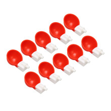 10 Stück Kleine Automatische Wasserbecher für Geflügel, Kunststoff, Durchmesser 6cm