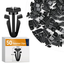 GOOACC 50 stk. gitterholderclips til Nissan 01553-03831 200SX Axxess Frontier Maxima Pulsar NX Sentra Stanza Xterra J30 M30 QX4