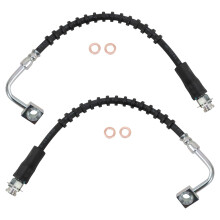 Sada predn brzdov hadice TRQ Kompatibiln s 2008-2012 Chrysler Town Country 2008-2020 Dodge Grand Caravan 2012-2015 Ram C/V 2009-2014 Volkswagen Ro