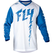 Maglia da ragazzo Fly Racing F-16 (True Blue/White Youth Large)