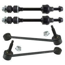 TRQ Stabilisatorstangset voor en achter, compatibel met 2009-2010 Dodge Ram 1500 2011-2013 Ram 1500