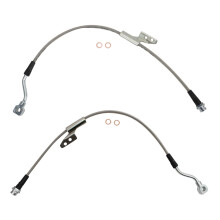 TRQ Front Performance bremseslanges?t Kompatibel med 1988-1999 Chevrolet C1500 1992-1999 C1500 Suburban 1988-1998 C2500 1992-1996 C2500 Suburban