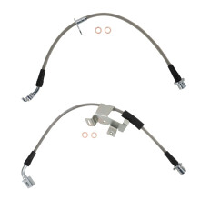 TRQ achterremslangset compatibel met 2009-2014 Acura TSX 2008-2012 Honda Accord