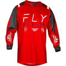 Maglia Fly Racing F-16 da uomo (rosso/carbone/bianco X-Large)