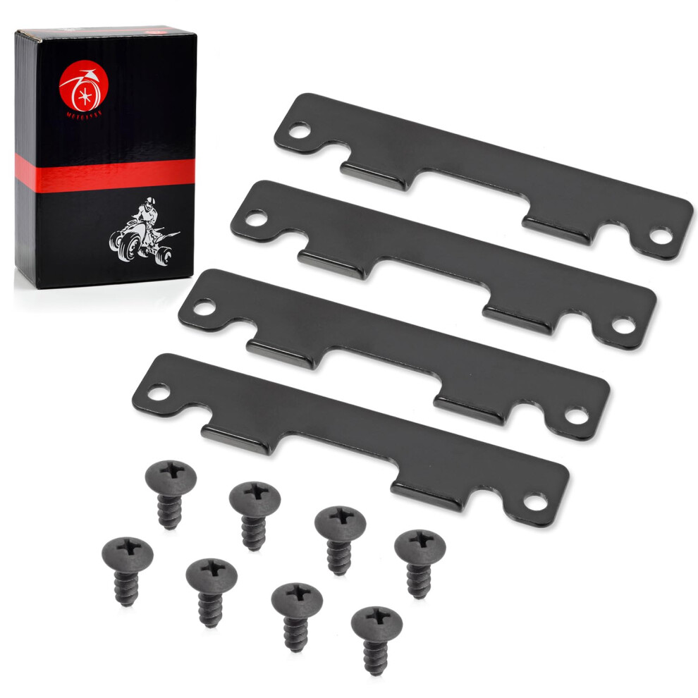 Tail Gate Tailgate Hinge Plates For Yamaha Rhino 450 660 700 Yxr450 Yxr660 Yxr700 20042013 5Ugf46690000 737494534383