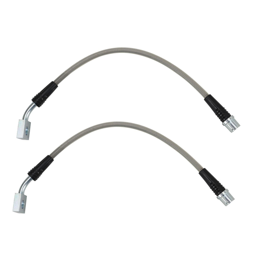 Trq Rear Performance Brake Hose Set Compatible With 20042012 Chevrolet Malibu 20052010 Pontiac G6 20072009 Saturn Aura 195591633123