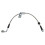 TRQ Front Performance Brake Hose Set Compatible with 2009-2020 Dodge Journey 2
