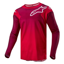 Alpinestars 3761324-368-M: Racer Hoen Jersey Mars Rood/Bordeaux Md