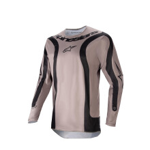Alpinestars 3762024-822-L: Maglia Fluid Lurv Fango/Nero Lg