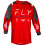 Fly Racing F-16 herenshirt (rood/houtskool/wit medium) 1