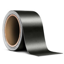 VViViD Black Matt Metallic Air-Release Adhesive Vinyl Pinstripe Tape Roll (2 tum x 20 fot)