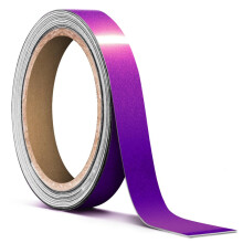 VViViD Ultra Gloss Metallic Purple Air-Release Adhesive Vinyl Pinstripe Tape Roll ( Inch x 20ft)