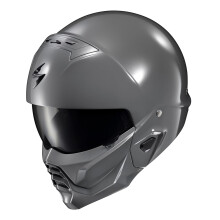 ScorpionEXO Covert 2 Casque de moto ouvert 3/4 mode complet Bluetooth Ready Poches pour haut-parleurs Cache-bouche interchangeable Approuv DOT S