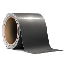 VViViD Rouleau de ruban adhsif en vinyle fines rayures gris anthracite mtallis ultra brillant 7,6 cm x 6,1 m