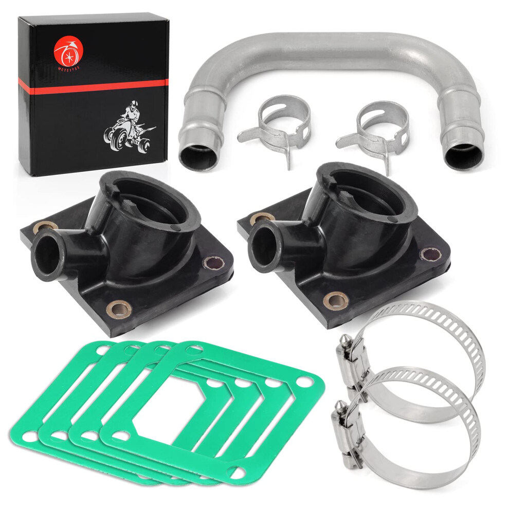 Intake Manifold Boot & Intake Crossover Tube Kit 29L1446500 31K135650100 For Yamaha Banshee 350 Yfz350 19872006 737494586238
