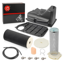 Kit Filtro Aria Scatola Filtro e Guida per YAMAHA Warrior 350 Grizzly 600 1987-2004 Wolverine 350 1995-2005