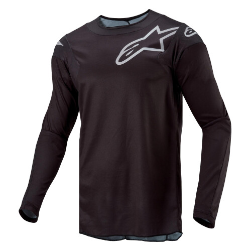 Alpinestars 3762324-10-S: Racer Graphite Jersey Sort Sm