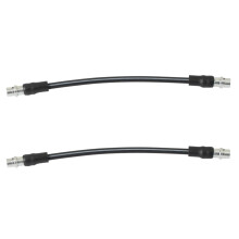 TRQ forbremseslanges?t kompatibel med 1996-2002 Audi A4 A4 Quattro 1998-2004 A6 A6 Quattro 2000-2002 S4 2002-2003 S6 1998-2005 Volkswagen Passat