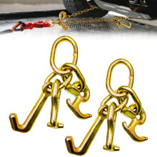 SENKEYFE RTJ Ganci a grappolo 5400LBS Gancio per traino per grappolo 5/16"" G70 Gancio per briglia da traino Accessori per camion Attrezzatura Gan