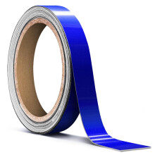 VViViD Dark Blue Liquid Metal Air-Release Adhesive Vinyl Pinstripe Tape Roll ( Inch x 20ft)