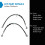 TRQ Front Brake Hose Set Compatible with 1996-2000 Honda Civic 2