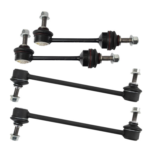 TRQ Front & Rear Sway Bar Stabilizer Link Set Compatible with 2014-2020 Tesla S