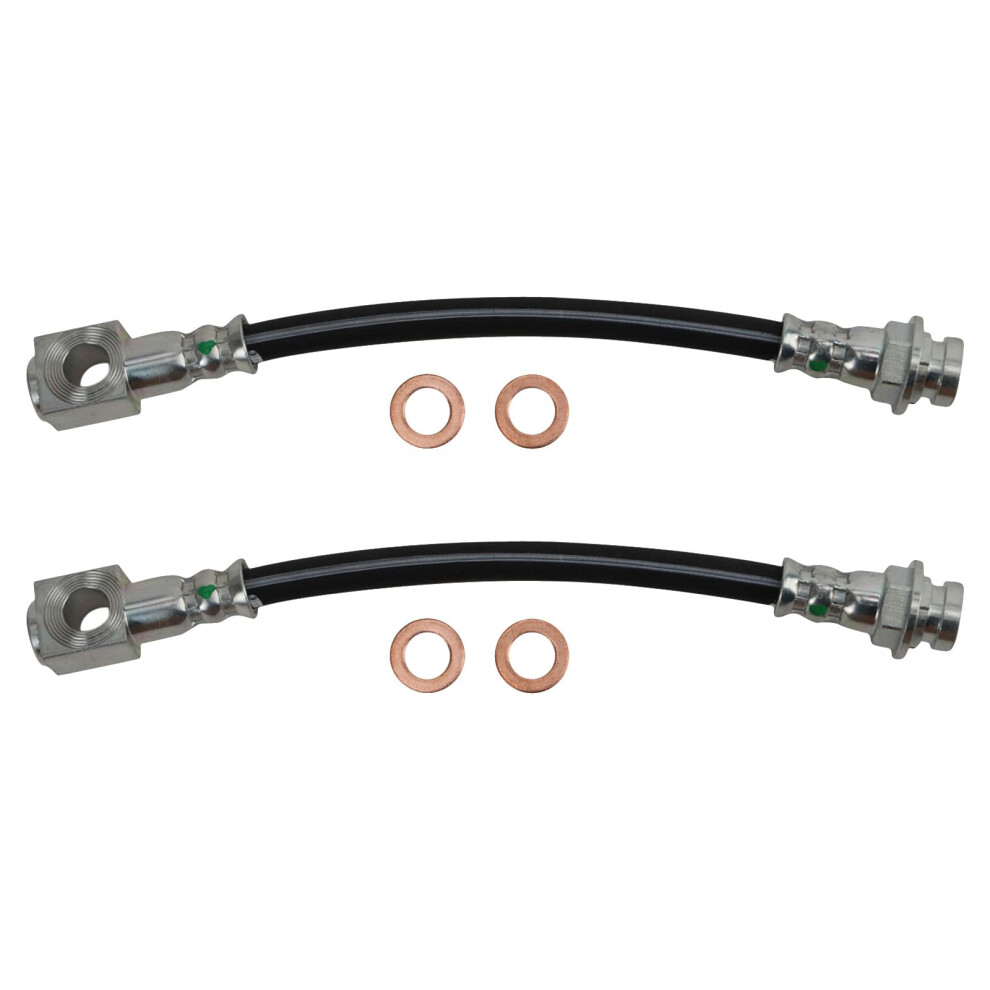 Trq Rear Brake Hose Set Compatible With 19932002 Chevrolet Camaro Pontiac Firebird 195591644075