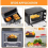 2PCS Air Fryer Silicone Liners for Basket Accessories 8