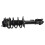 TRQ Front Right Complete Strut & Coil Spring Assembly Passenger Side Compatible with 2010-2012 Hyundai Genesis Coupe 3