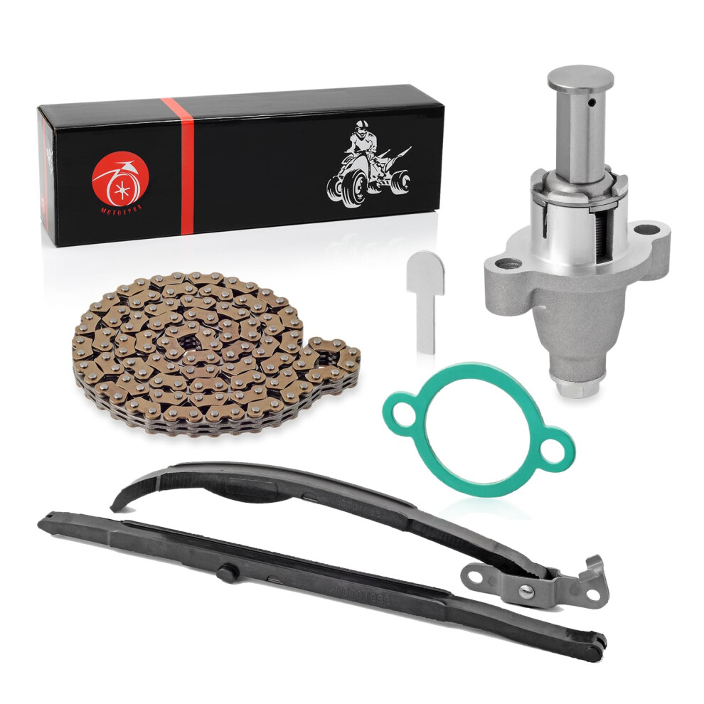 Cam Timing Chain & Guides Tensioner For Yamaha Yz250f 2001-2009 Wr250f 2001-2013 5Nl-12251-10-00 5Nl-12252-00-00 746626914146