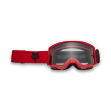 Fox Racing Unisex Haupt-Motocross-Dirt-Bike-Brille, fluoreszierendes rotes OS