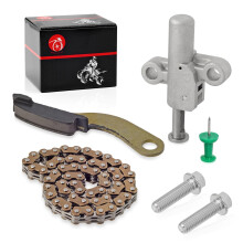 Catena di temporizzazione della camma e braccio tensionatore e tenditore per Honda Foreman 500 TRX500 FE/FM/TM/FPE 2005-2011