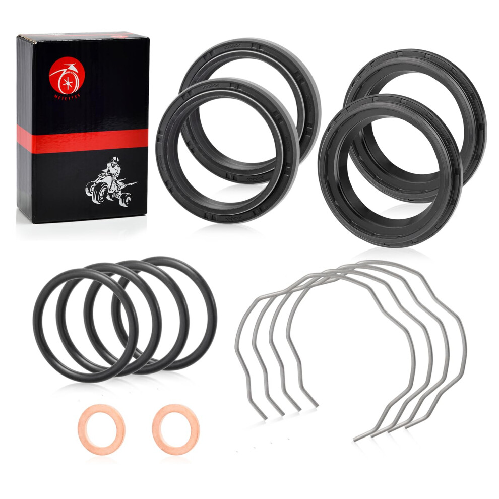 Fork Dust Oil Seals Kit 41X53x810.5mm For Yamaha Vstar 650 950 1100 1300 Xvs650 Xvs950 Xvs1100 Xvs1300 Mt07 Fz07 Xsr 700 746626913880