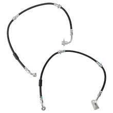 TRQ Bremsschlauch-Set fr vorne, Fahrer- und Beifahrerseite, kompatibel mit Chevrolet Tracker 19992004, Suzuki Grand Vitara 20022006 XL-7