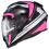 ScorpionEXO Ryzer Full Face Motorcycle Helmet with Pinlock Ready Shield with Integrated Speaker Pockets DOT ECE Approved Evolution (Pink - 2X-Large) 1