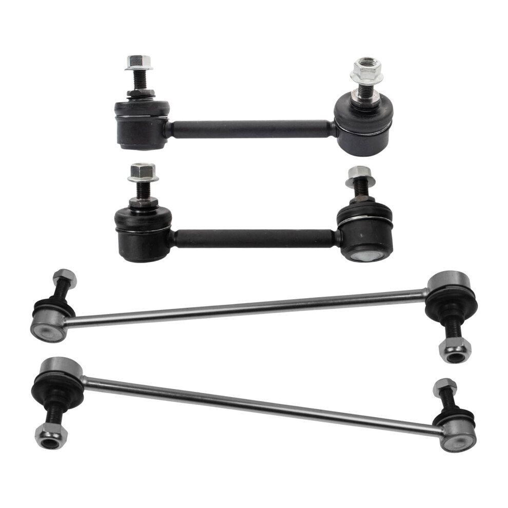 Trq Front & Rear Sway Bar Stabilizer Link Set Compatible With 2014-2020 Mazda 6 2013-2020 Cx-5 2016-2020 Cx-9 195591338400