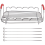 Stainless Steel AirFryer Grill Rack Versatile Square Roasting 5