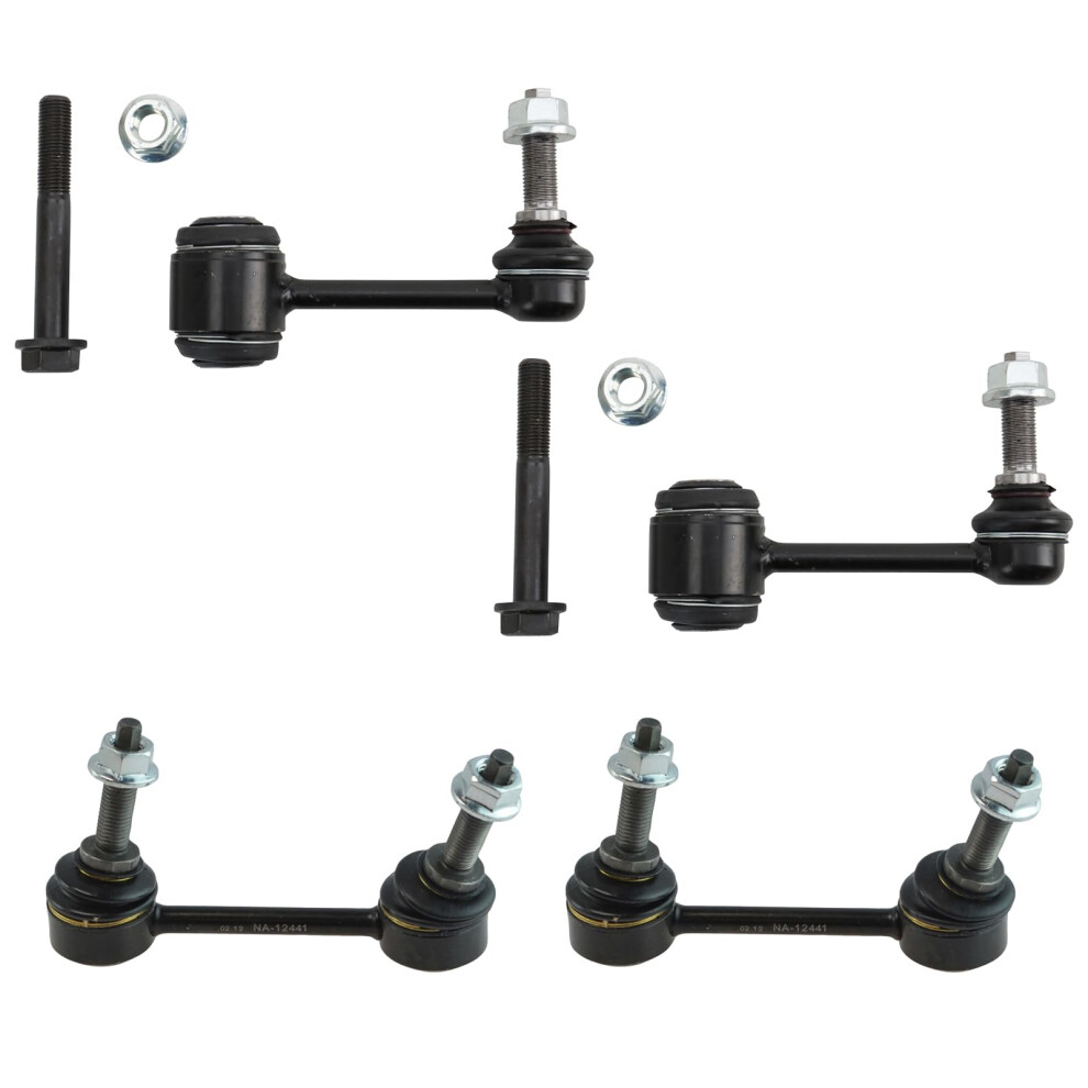 Trq Front & Rear Sway Bar Stabilizer Link Set Compatible With 20162022 Dodge Durango 20162019 Jeep Grand Cherokee 195591391368